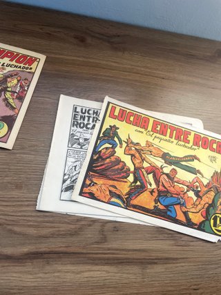 3 Cómics El Pequeño Luchador