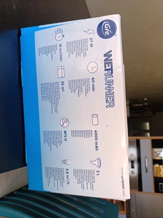 Robot Limpiafondos Gre WERUNNER Batería