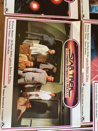 Star Trek La Película fotocromos originales 12 ud