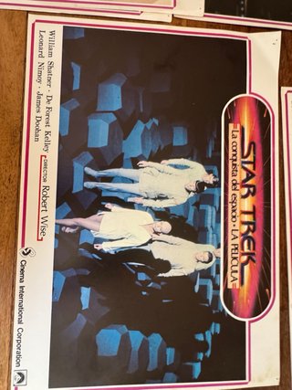 Star Trek La Película fotocromos originales 12 ud