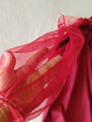 Blusa Eurocarnavales Roja Talla Única