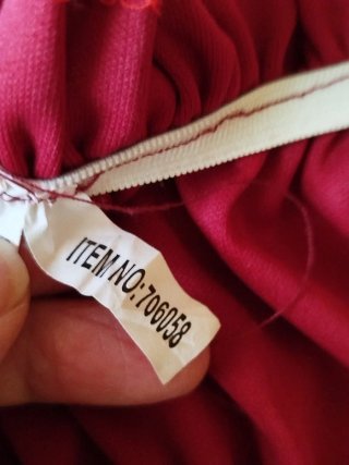 Blusa Eurocarnavales Roja Talla Única