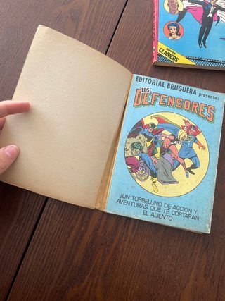 Lote 4 Cómics Mandrake, Defensores, Enmascarado