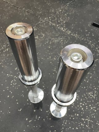 Mancuernas olímpicas (solo para discos olímpicos)