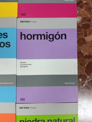 Lote de 6 libros de la Colección DETAIL Praxis.