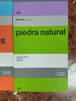 Lote de 6 libros de la Colección DETAIL Praxis.
