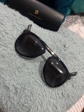 Gafas David Beckham Plegables Negro/Dorado