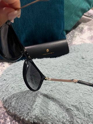 Gafas David Beckham Plegables Negro/Dorado