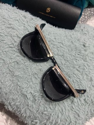 Gafas David Beckham Plegables Negro/Dorado