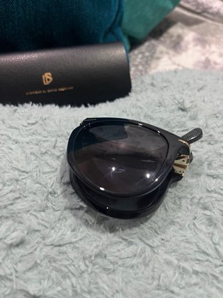 Gafas David Beckham Plegables Negro/Dorado