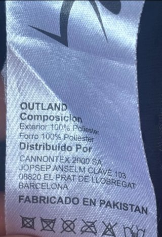 Chaqueta Moto Cordura XXXL
