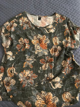 Lote 6 Blusas Estampadas Talla Única