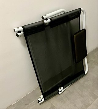 Respaldo reclinable plegable con reposacabezas