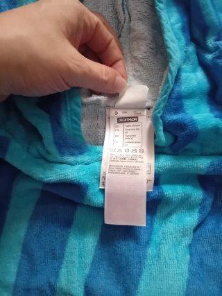 Accappatoio poncho Decathlon tg Unica