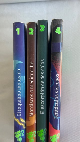 Libros Los Caza Pesadillas, 1 al 4