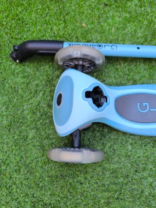 Patinete Globber 3 ruedas azul