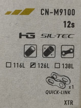 Cadena Shimano Dura-Ace/XTR 12v