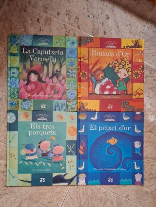 Pack 4 libros infantiles por 10€