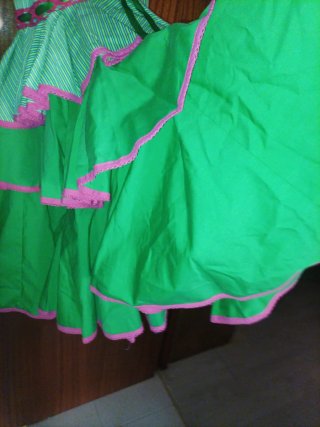 Traje de flamenca para niña de 12 años