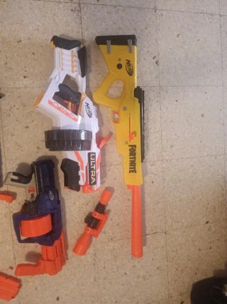 Lote Pistolas Nerf Fortnite