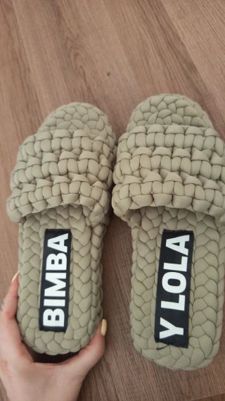 Sandalias Bimba y Lola trenzadas