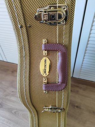 Estuche Rockcase Warwick Tweed Guitarra Rígido