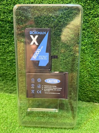 Batería BOKMAN iPhone X 6000mAh + Kit
