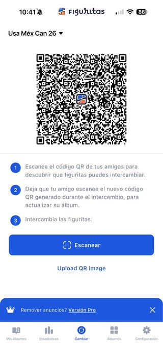 Cromos Mundial 2026 Cambio o vendo 0,25€