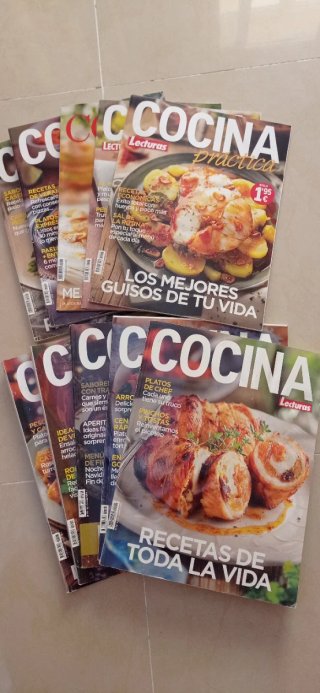 Pack de revistas de cocina Lecturas