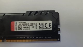 Kit 2x Kingston HyperX Fury DDR4 (2x4GB) 8GB