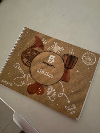 Libro Música 5 Primaria ANAYA Proyecto Digital