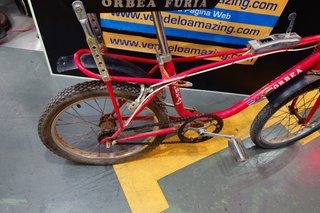 Bicicleta plegable Orbea Furia. Vintage.