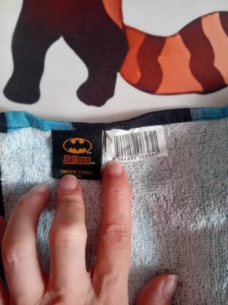 Accappatoio poncho Batman tg Unica