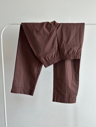 Burgundy wide leg flowing  Zara pants