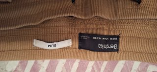 Pantalón slim caqui chico
