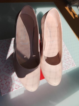 Zapatos tacón Dorking Talla 37 Beige