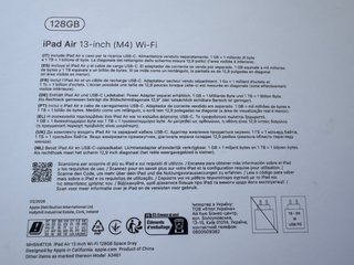 iPad Air 13” M4 2026 128GB Nuevo sin abrir