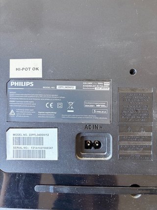 Televisor Philips 22” con mando a distancia
