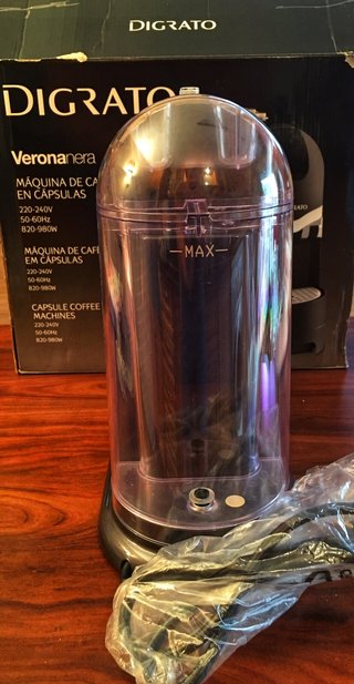 Cafetera Digrato Veronanera Cápsulas