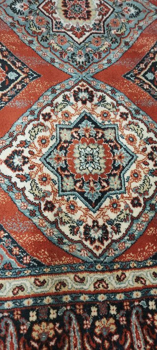 Alfombra Persa 2,96x2,0 m tejida a mano