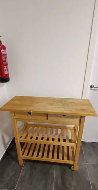 Carrito Cocina IKEA FÖRHÖJA Madera