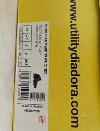 Botas de seguridad Utility Diadora
