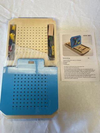 Juego Hundir la Flota Madera Pequeño Pie