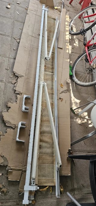 Toldo terraza completo
