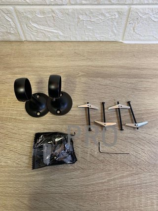 Set de 2 soportes ajustables de techo