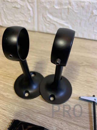Set de 2 soportes ajustables de techo