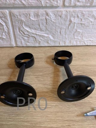 Set de 2 soportes ajustables de techo
