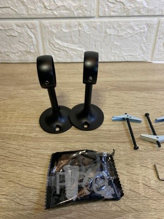 Set de 2 soportes ajustables de techo