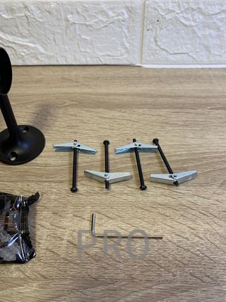 Set de 2 soportes ajustables de techo