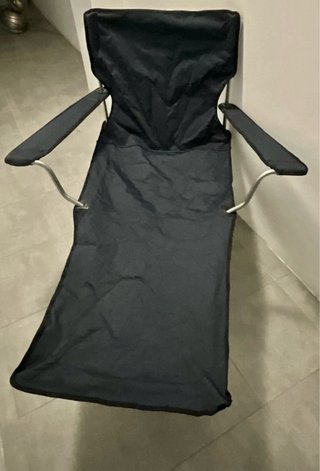 Sillón tumbona plegable reclinable